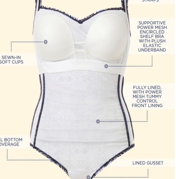 Swimsuits For All RUCHED TWIST FRONT ONE PIECE SWIMSUIT Black Size 12 - Picture 9 of 9